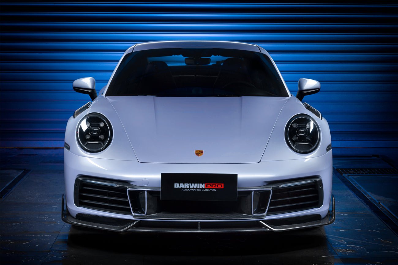 DARWINPRO - PORSCHE 911 992 CARRERA S/4/4S/TARGA/CABRIOLET BKSS STYLE FRONT LIP - Aero Carbon UK