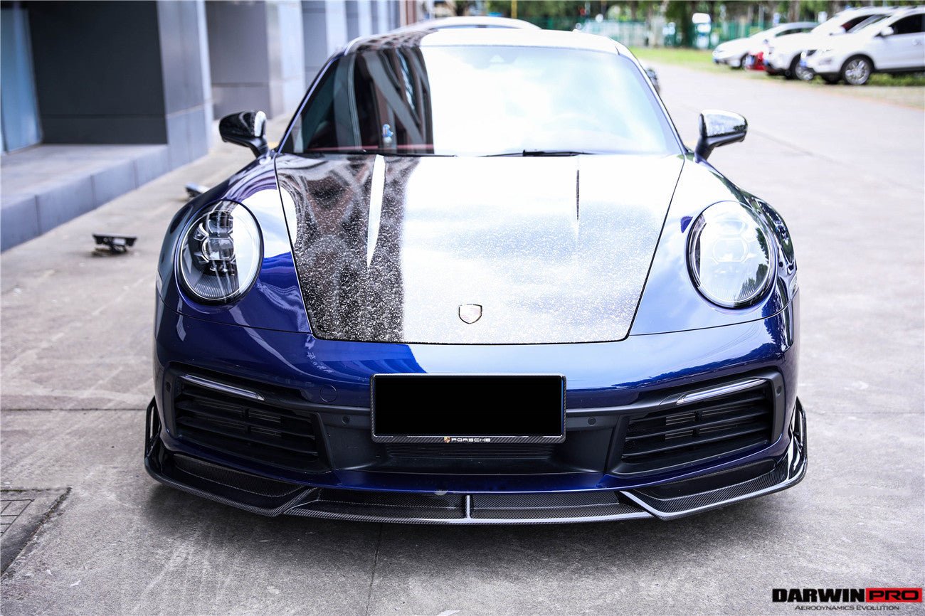 DARWINPRO - PORSCHE 911 992 CARRERA S/4/4S/TARGA/CABRIOLET BKSS STYLE FRONT LIP - Aero Carbon UK