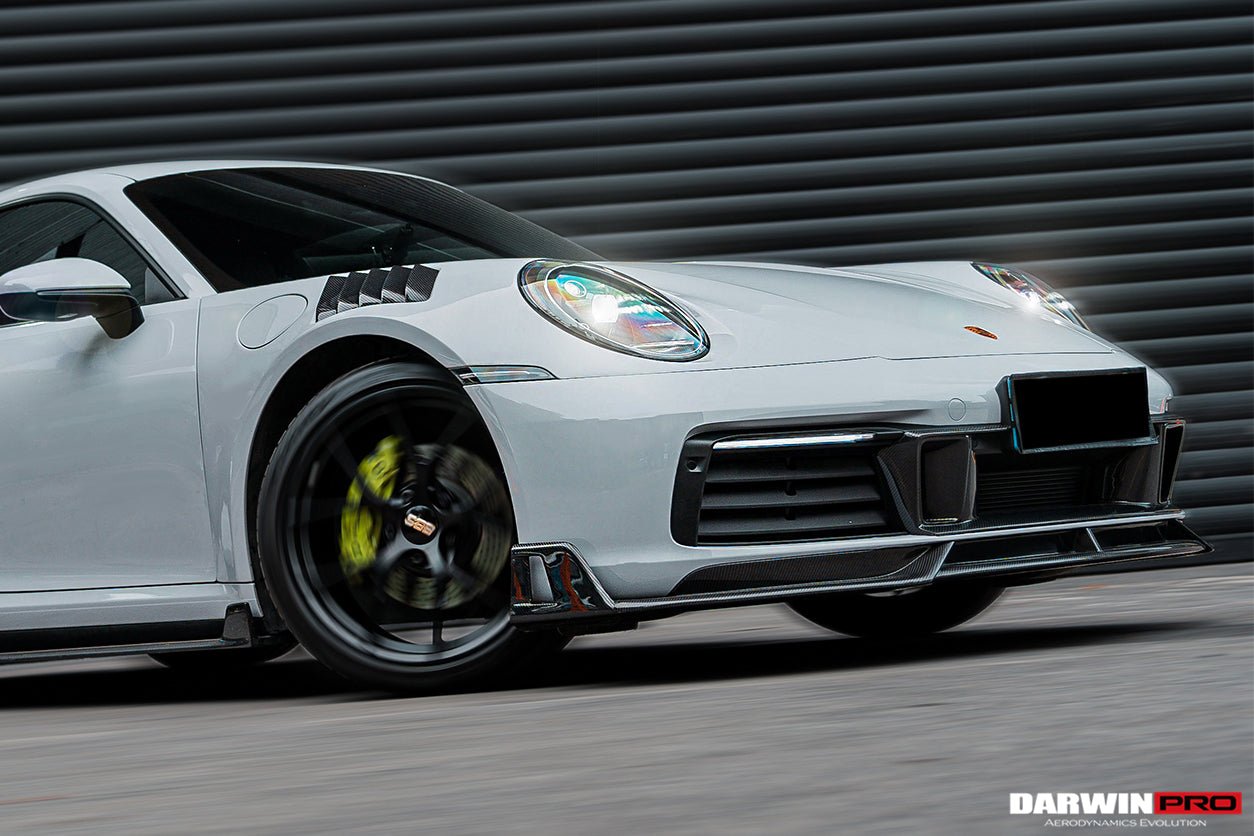 DARWINPRO - PORSCHE 911 992 CARRERA S/4/4S/TARGA/CABRIOLET BKSS STYLE FRONT LIP - Aero Carbon UK