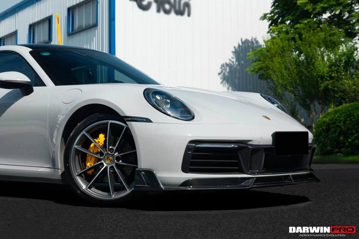 DARWINPRO - PORSCHE 911 992 CARRERA S/4/4S/TARGA/CABRIOLET BKSS STYLE FRONT LIP - Aero Carbon UK