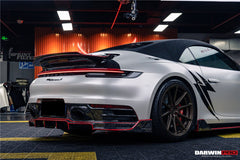 DARWINPRO - PORSCHE 911 992 CARRERA S/4/4S/TARGA/CABRIOLET BKSS STYLE REAR DIFFUSER - Aero Carbon UK