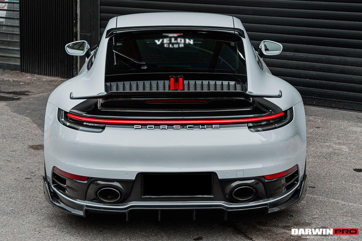 DARWINPRO - PORSCHE 911 992 CARRERA S/4/4S/TARGA/CABRIOLET BKSS STYLE REAR DIFFUSER - Aero Carbon UK