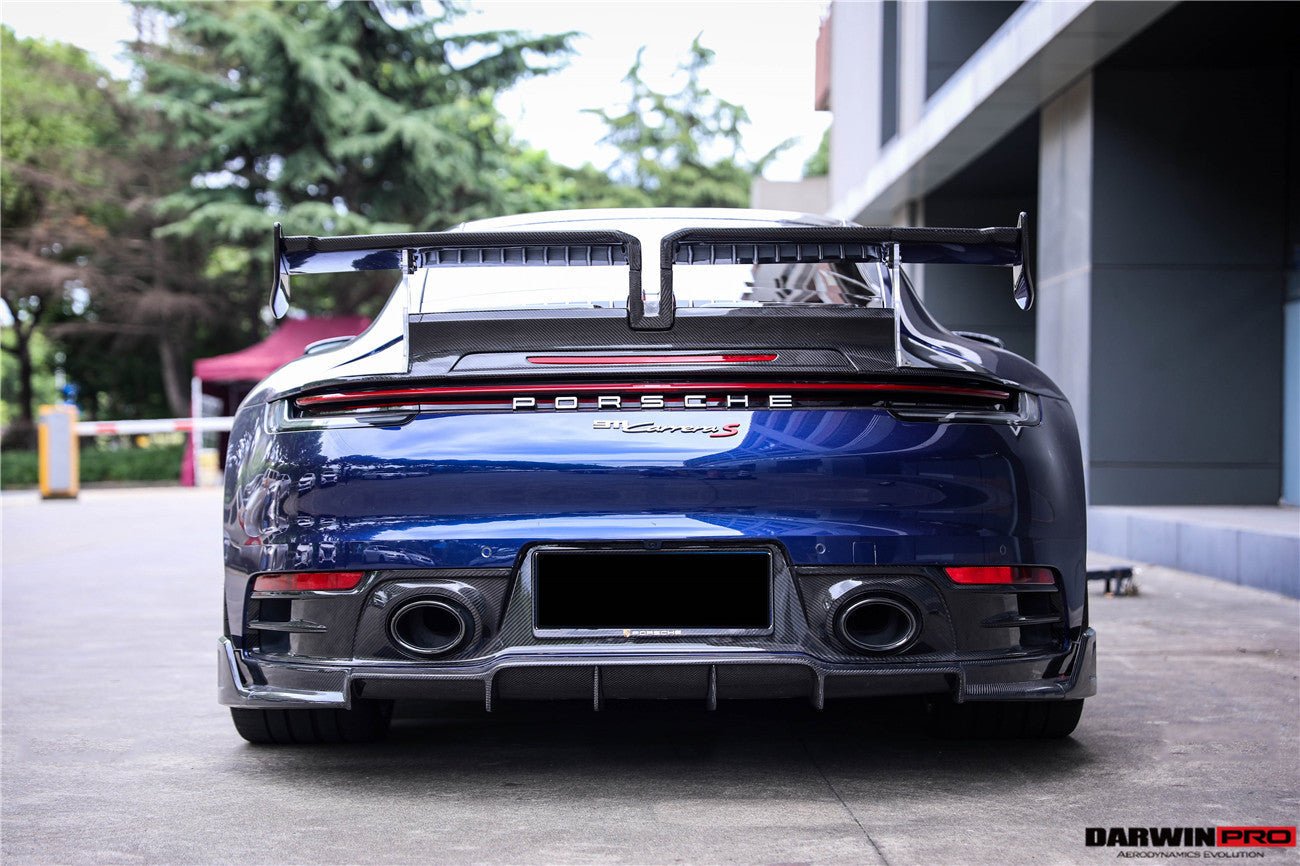 DARWINPRO - PORSCHE 911 992 CARRERA S/4/4S/TARGA/CABRIOLET BKSS STYLE REAR DIFFUSER - Aero Carbon UK