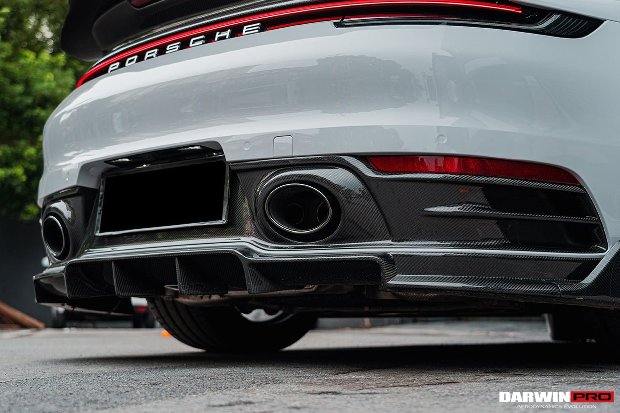 DARWINPRO - PORSCHE 911 992 CARRERA S/4/4S/TARGA/CABRIOLET BKSS STYLE REAR DIFFUSER - Aero Carbon UK