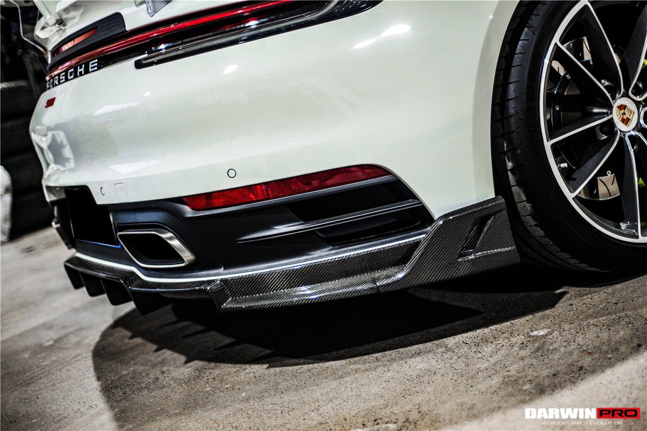 DARWINPRO - PORSCHE 911 992 CARRERA S/4/4S/TARGA/CABRIOLET BKSS STYLE REAR DIFFUSER - Aero Carbon UK