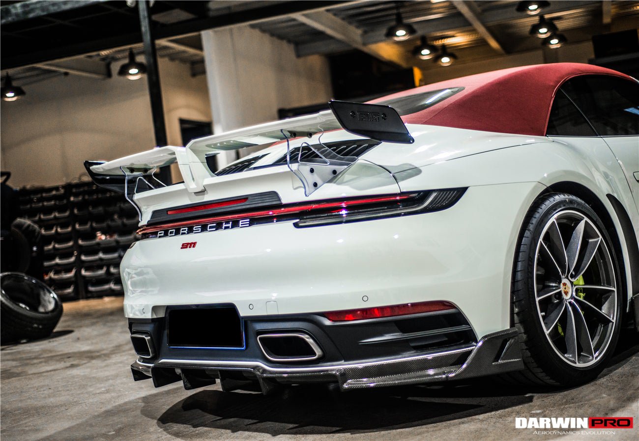 992 Targa Rear Defuser DARWINPRO - PORSCHE 911 992 CARRERA S/4/4S/TARGA/CABRIOLET BKSS STYLE ...