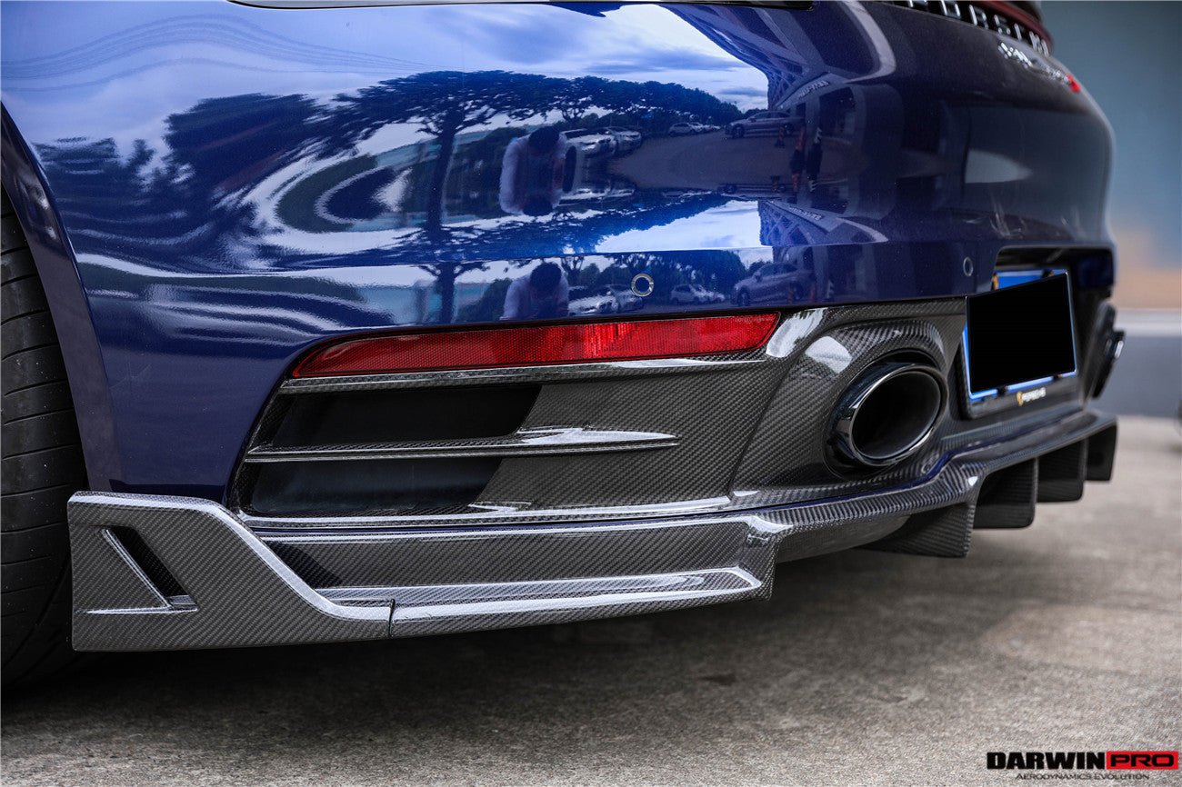 DARWINPRO - PORSCHE 911 992 CARRERA S/4/4S/TARGA/CABRIOLET BKSS STYLE REAR DIFFUSER - Aero Carbon UK