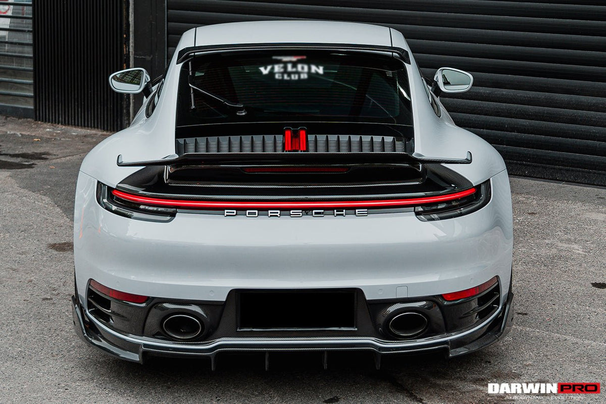 DARWINPRO - PORSCHE 911 992 CARRERA S/4/4S/TARGA/CABRIOLET BKSS STYLE ROOF SPOILER - Aero Carbon UK