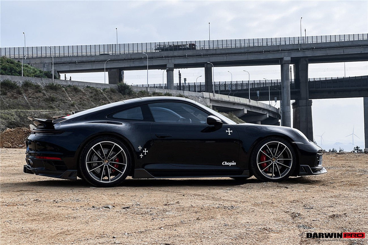 DARWINPRO - PORSCHE 911 992 CARRERA S/4/4S/TARGA/CABRIOLET BKSS STYLE SIDE SKIRTS - Aero Carbon UK