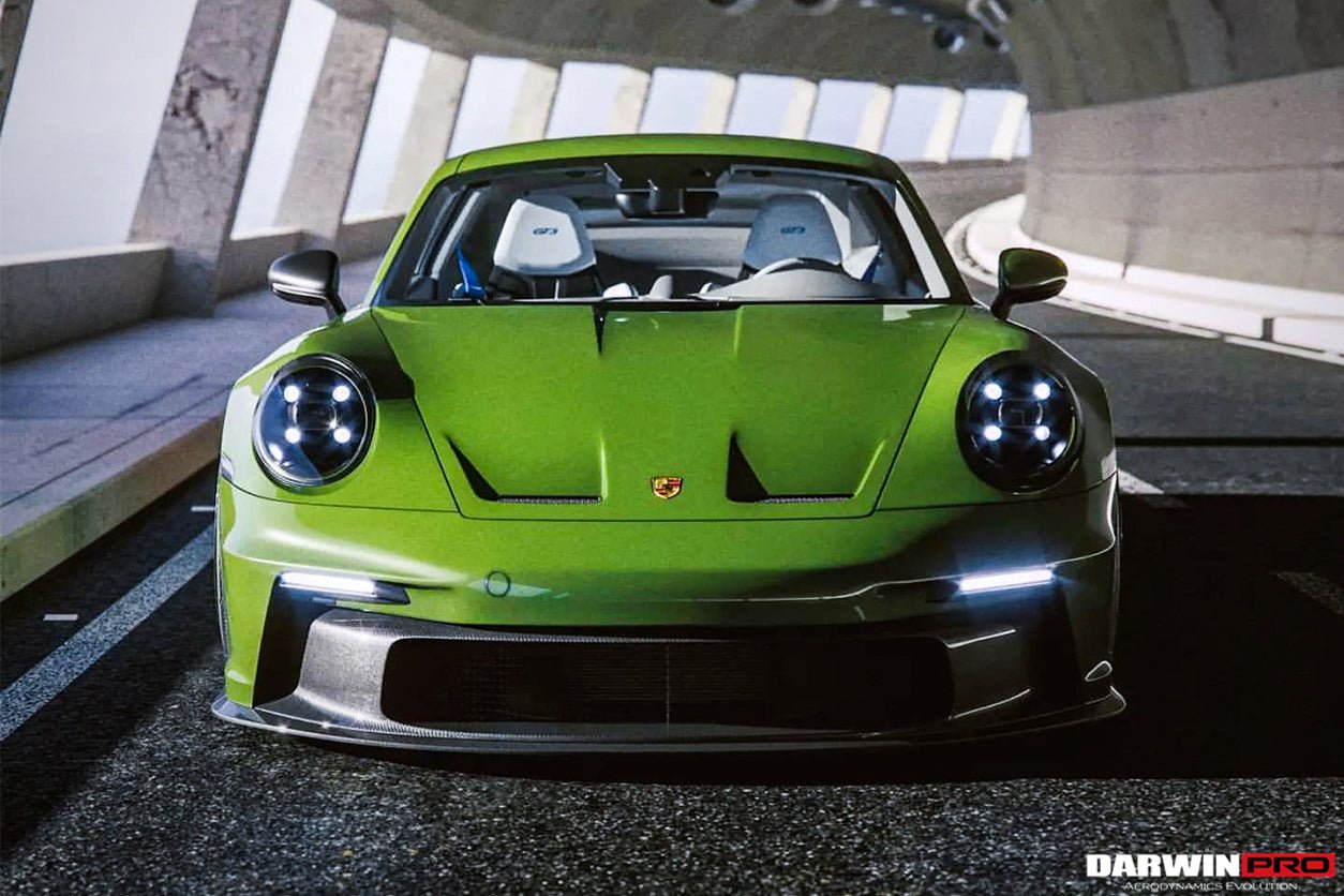 DARWINPRO - PORSCHE 911 992 CARRERA S/4/4S/TARGA/CABRIOLET GT3 STYLE FRONT BUMPER - Aero Carbon UK