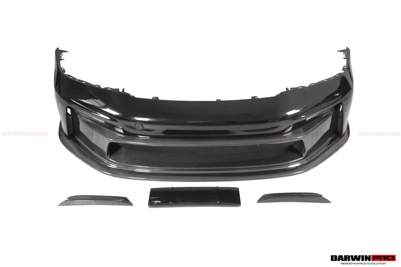 DARWINPRO - PORSCHE 911 992 CARRERA S/4/4S/TARGA/CABRIOLET GT3 STYLE FRONT BUMPER - Aero Carbon UK