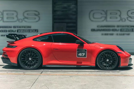 DARWINPRO - PORSCHE 911 992 CARRERA S/4/4S/TARGA/CABRIOLET GT3 STYLE SIDE SKIRTS - Aero Carbon UK
