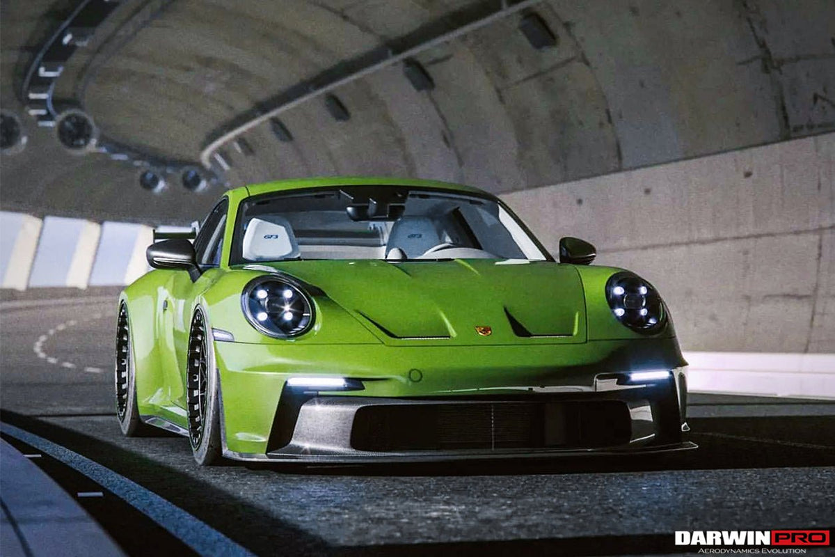 DARWINPRO - PORSCHE 911 992 CARRERA S/4/4S/TARGA/CABRIOLET GT3 STYLE SIDE SKIRTS - Aero Carbon UK