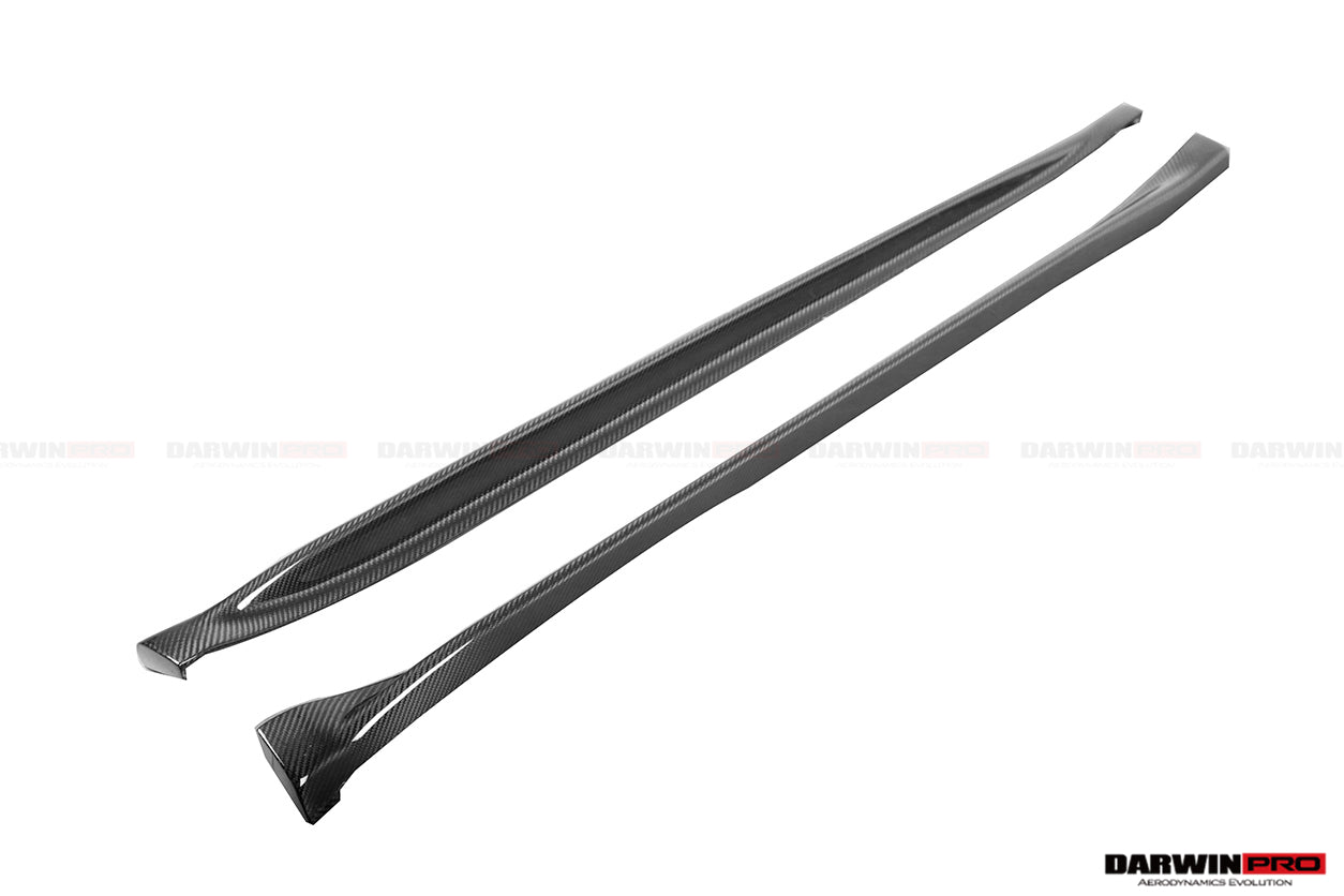 DARWINPRO - PORSCHE 911 992 CARRERA S/4/4S/TARGA/CABRIOLET GT3 STYLE SIDE SKIRTS - Aero Carbon UK