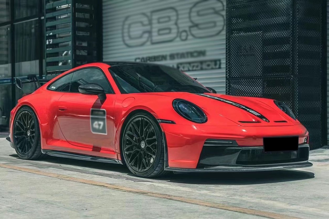 DARWINPRO - PORSCHE 911 992 CARRERA S/4/4S/TARGA/CABRIOLET GT3 STYLE SIDE SKIRTS - Aero Carbon UK