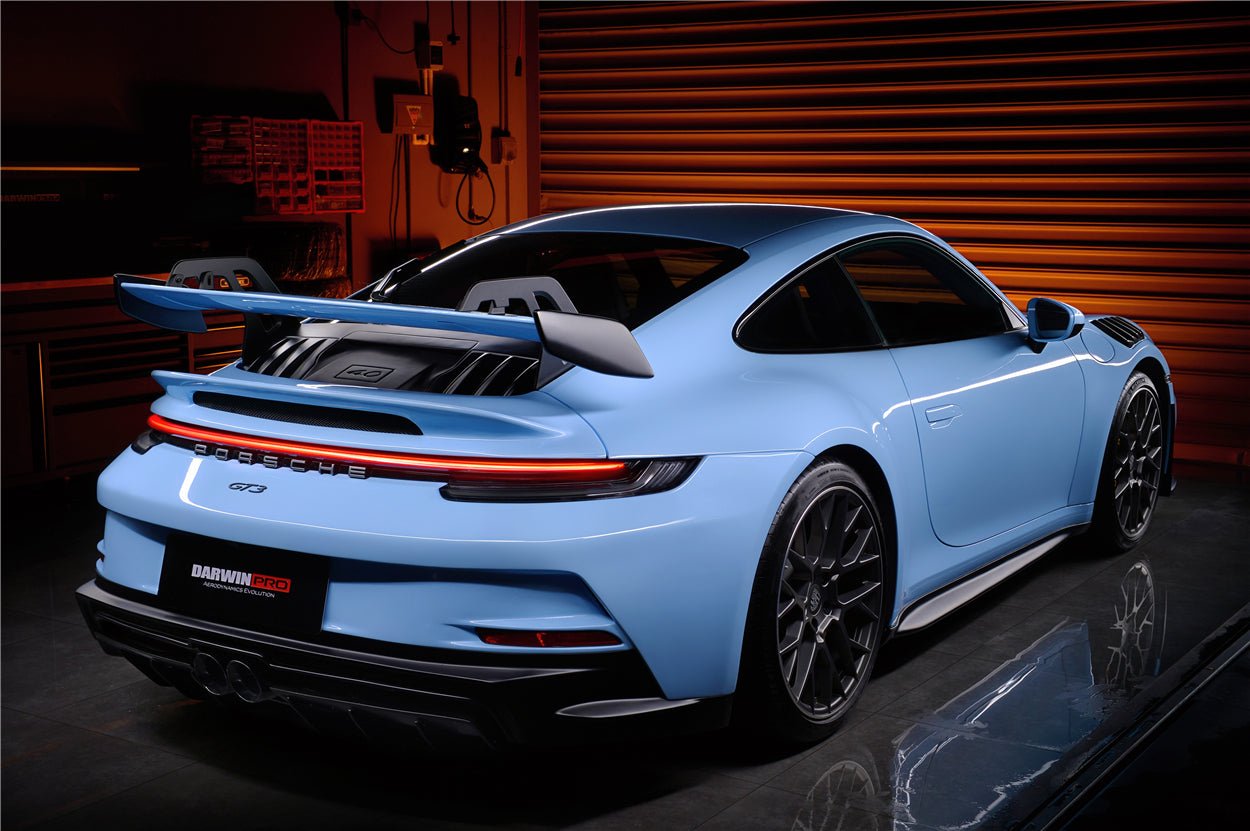 DARWINPRO - PORSCHE 911 992 CARRERA S/4/4S/TARGA/CABRIOLET GT3 STYLE SIDE SKIRTS - Aero Carbon UK