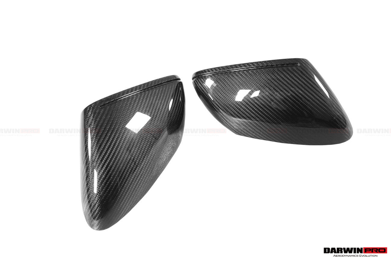 DARWINPRO - PORSCHE 911 992 CARRERA S/4/4S/TARGA/CABRIOLET OE STYLE MIRROR CAPS REPLACEMENT - Aero Carbon UK