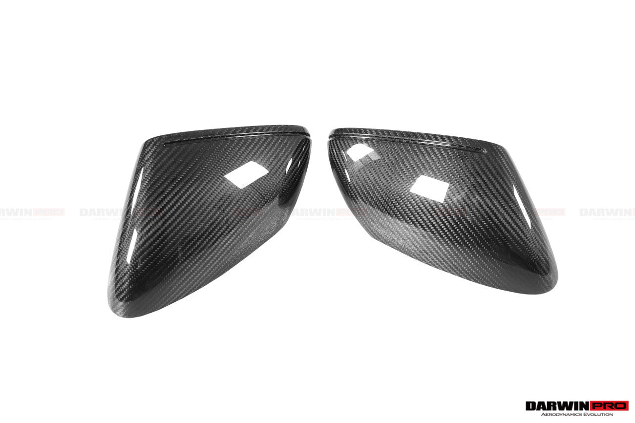 DARWINPRO - PORSCHE 911 992 CARRERA S/4/4S/TARGA/CABRIOLET OE STYLE MIRROR CAPS REPLACEMENT - Aero Carbon UK