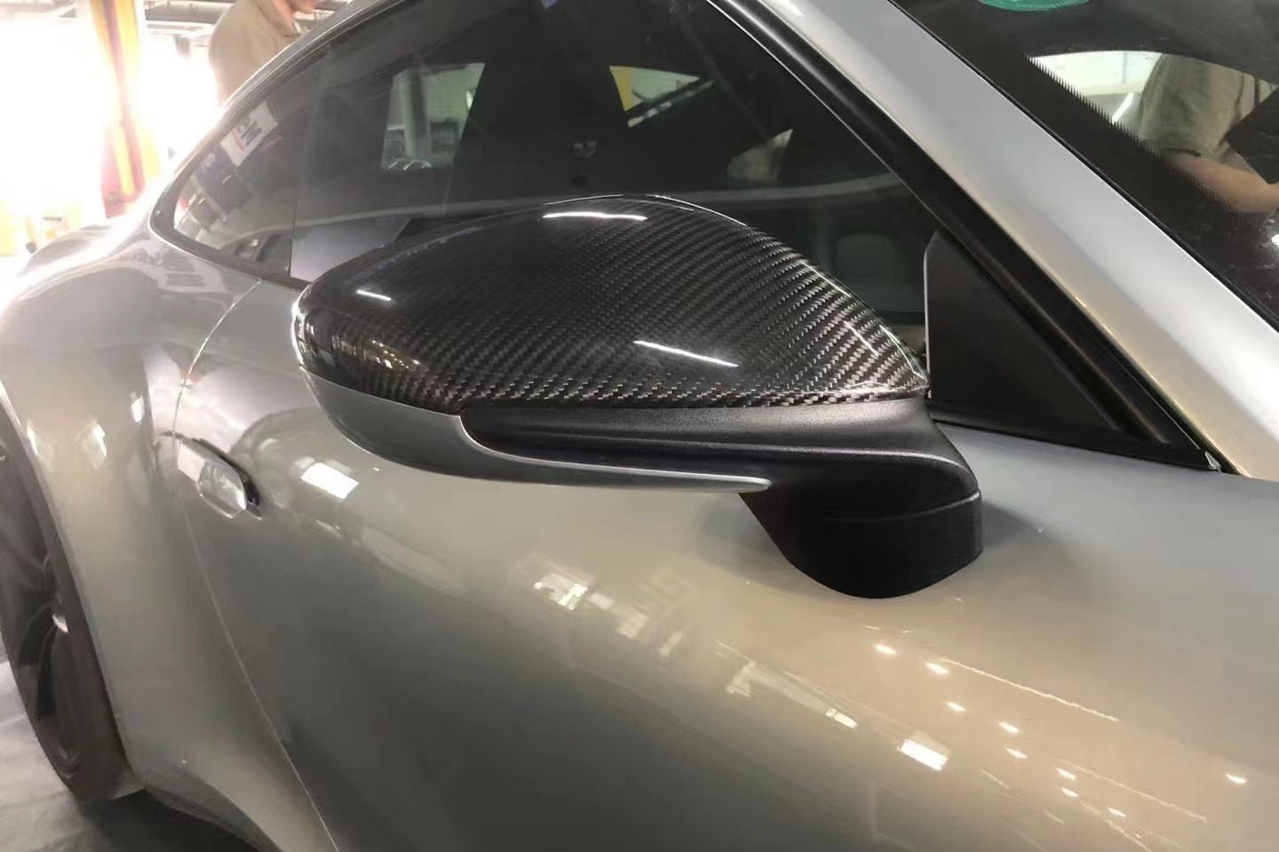 DARWINPRO - PORSCHE 911 992 CARRERA S/4/4S/TARGA/CABRIOLET OE STYLE MIRROR CAPS REPLACEMENT - Aero Carbon UK