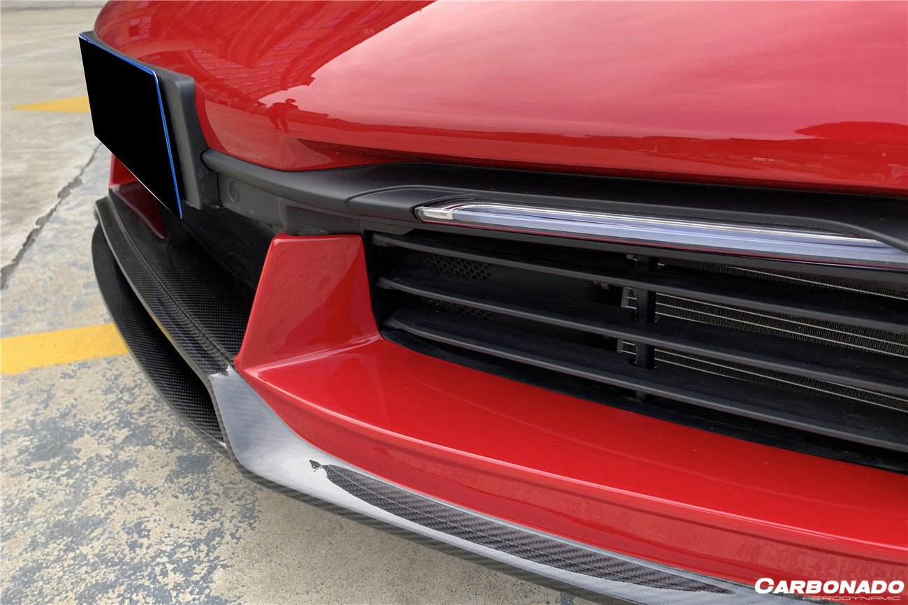 DARWINPRO - PORSCHE 911 992 CARRERA /S/4/4S/TARGA/CABRIOLET WP STYLE FRONT LIP - Aero Carbon UK