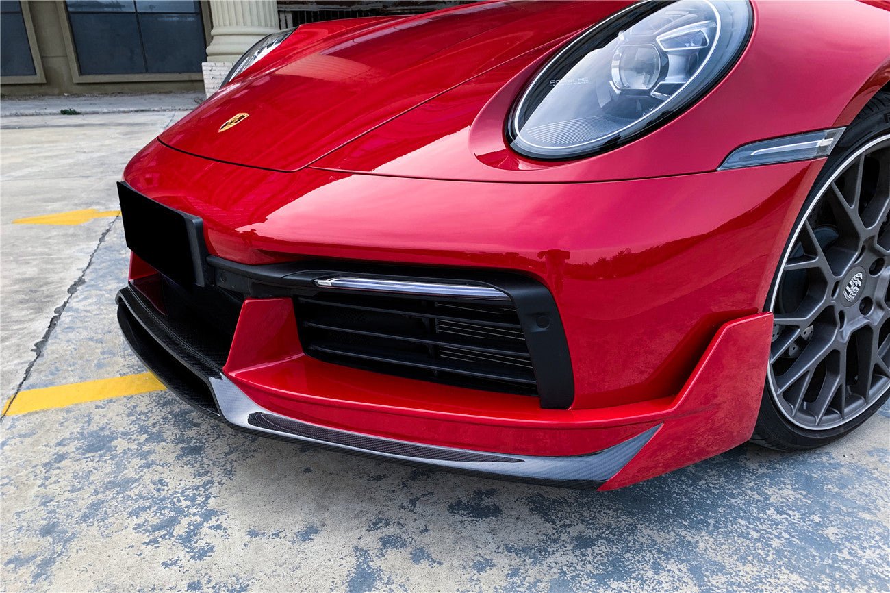 DARWINPRO - PORSCHE 911 992 CARRERA /S/4/4S/TARGA/CABRIOLET WP STYLE FRONT LIP - Aero Carbon UK