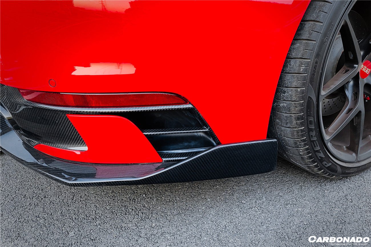 DARWINPRO - PORSCHE 911 992 CARRERA & TARGA SD SPORT DESIGN DRY CARBON REAR DIFFUSER WP STYLE - Aero Carbon UK