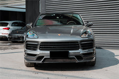 DARWINPRO - PORSCHE 9Y3 CAYENNE COUPE S & E HYBRID OD STYLE FRONT LIP - Aero Carbon UK