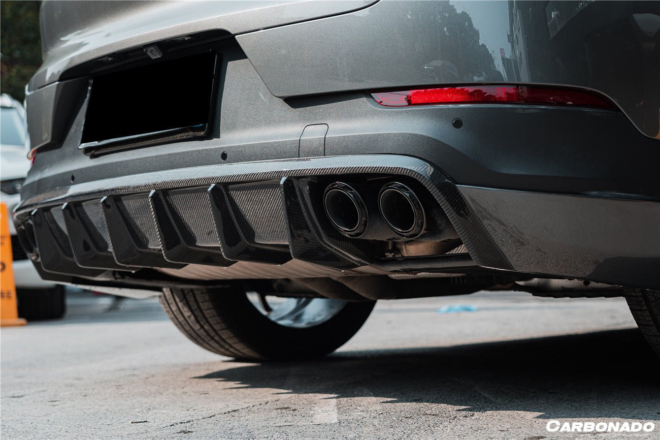 DARWINPRO - PORSCHE 9Y3 CAYENNE COUPE S & E HYBRID OD STYLE REAR DIFFUSER - Aero Carbon UK