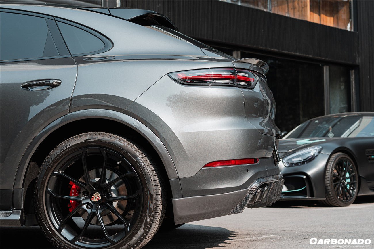 DARWINPRO - PORSCHE 9Y3 CAYENNE COUPE S & E HYBRID OD STYLE REAR DIFFUSER - Aero Carbon UK