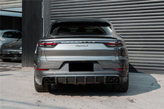 DARWINPRO - PORSCHE 9Y3 CAYENNE COUPE S & E HYBRID OD STYLE REAR DIFFUSER - Aero Carbon UK