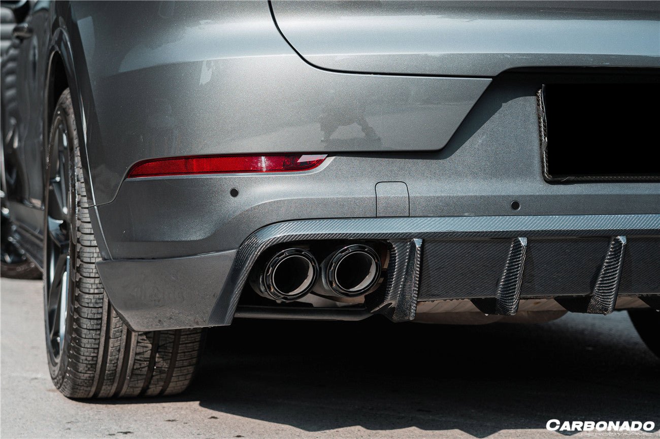 DARWINPRO - PORSCHE 9Y3 CAYENNE COUPE S & E HYBRID OD STYLE REAR DIFFUSER - Aero Carbon UK