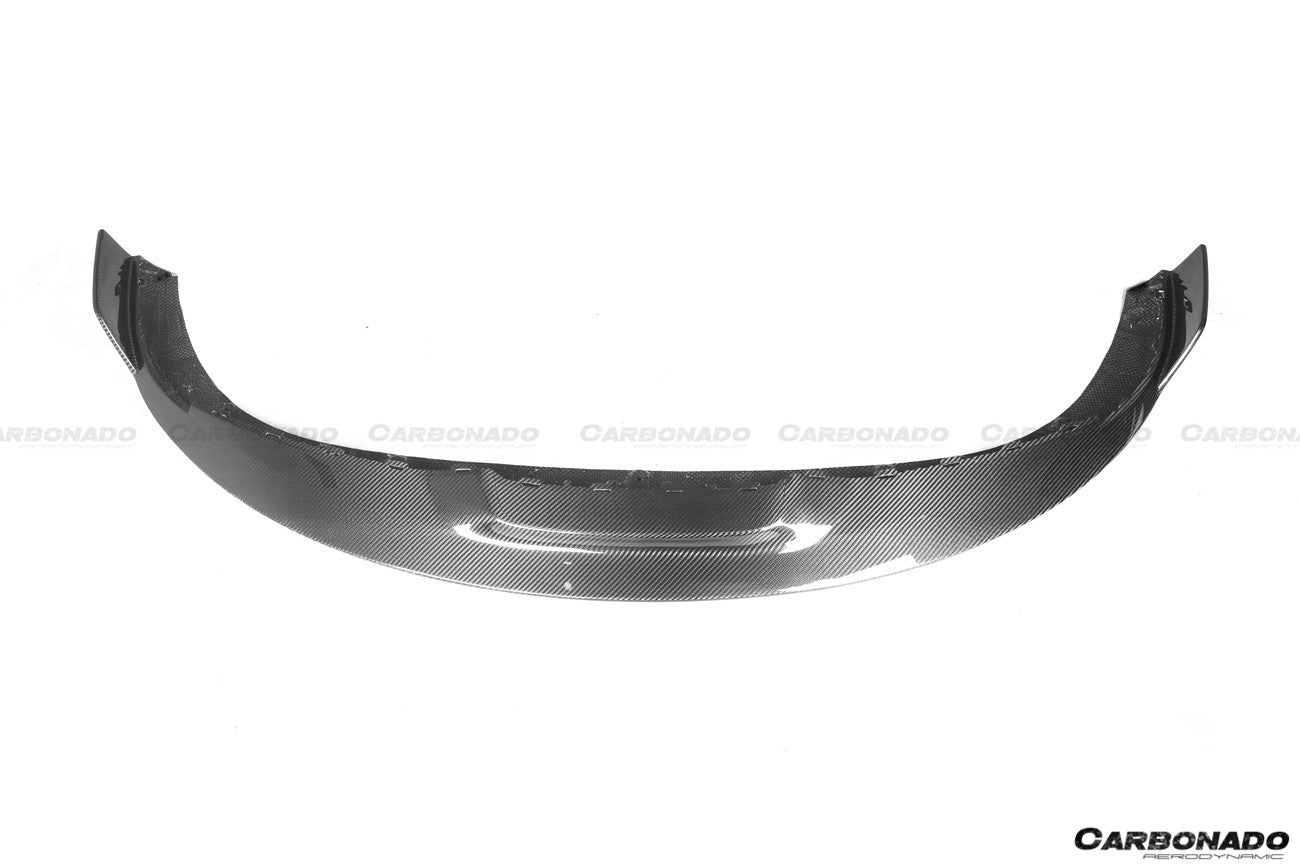 DARWINPRO - PORSCHE TAYCAN 4 / 4S / GTS / TURBO DRY CARBON FIBRE OD STYLE FRONT LIP - Aero Carbon UK