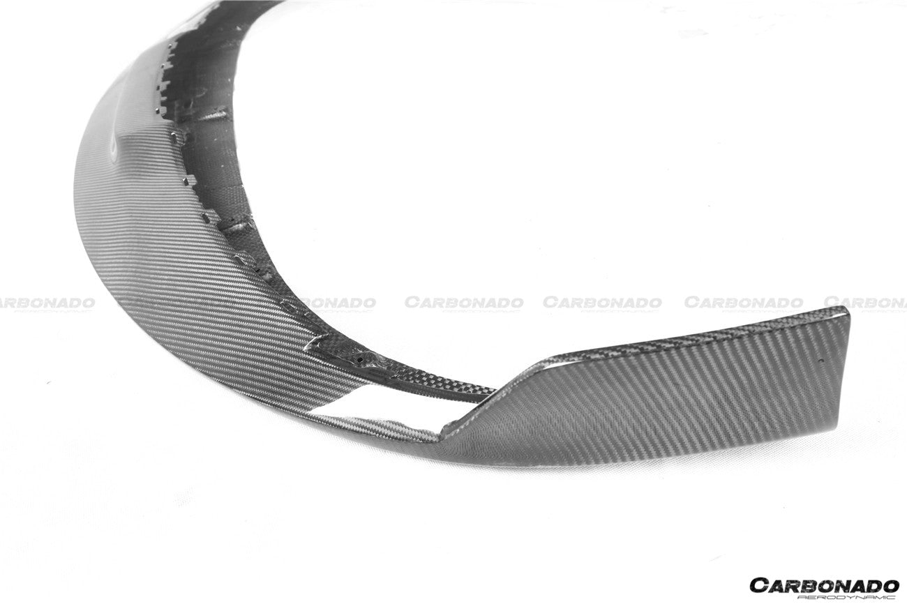 DARWINPRO - PORSCHE TAYCAN 4 / 4S / GTS / TURBO DRY CARBON FIBRE OD STYLE FRONT LIP - Aero Carbon UK