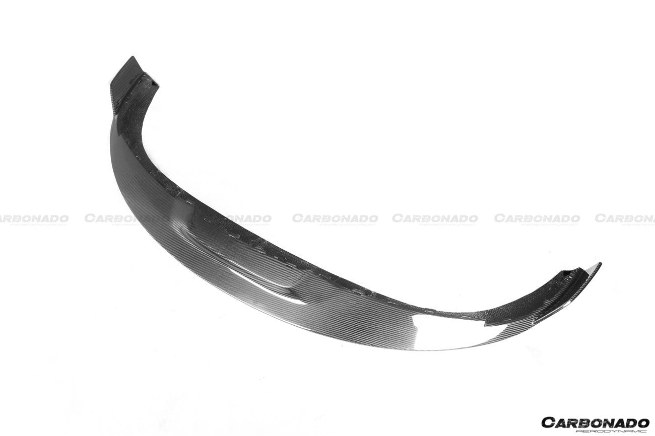 DARWINPRO - PORSCHE TAYCAN 4 / 4S / GTS / TURBO DRY CARBON FIBRE OD STYLE FRONT LIP - Aero Carbon UK