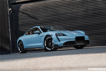 DARWINPRO - PORSCHE TAYCAN 4 / 4S / GTS / TURBO DRY CARBON FIBRE OD STYLE SIDE SKIRTS - Aero Carbon UK