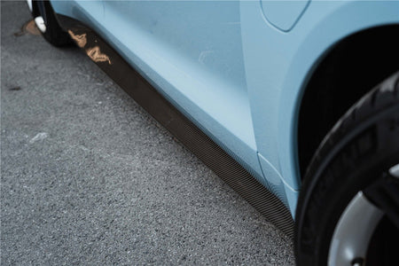 DARWINPRO - PORSCHE TAYCAN 4 / 4S / GTS / TURBO DRY CARBON FIBRE OD STYLE SIDE SKIRTS - Aero Carbon UK