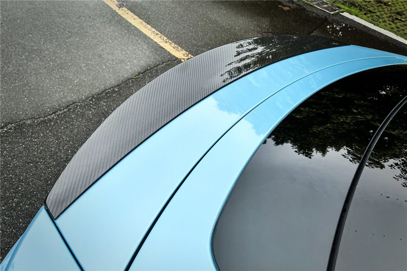 DARWINPRO - PORSCHE TAYCAN 4 / 4S / GTS / TURBO DRY CARBON FIBRE OD STYLE SPOILER - Aero Carbon UK