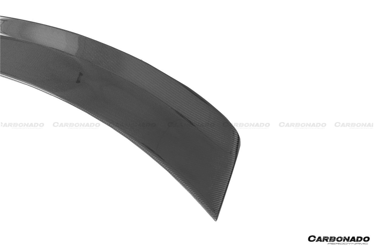 DARWINPRO - PORSCHE TAYCAN 4/4S/GTS/TURBO DRY CARBON FIBRE CABO STYLE SPOILER - Aero Carbon UK