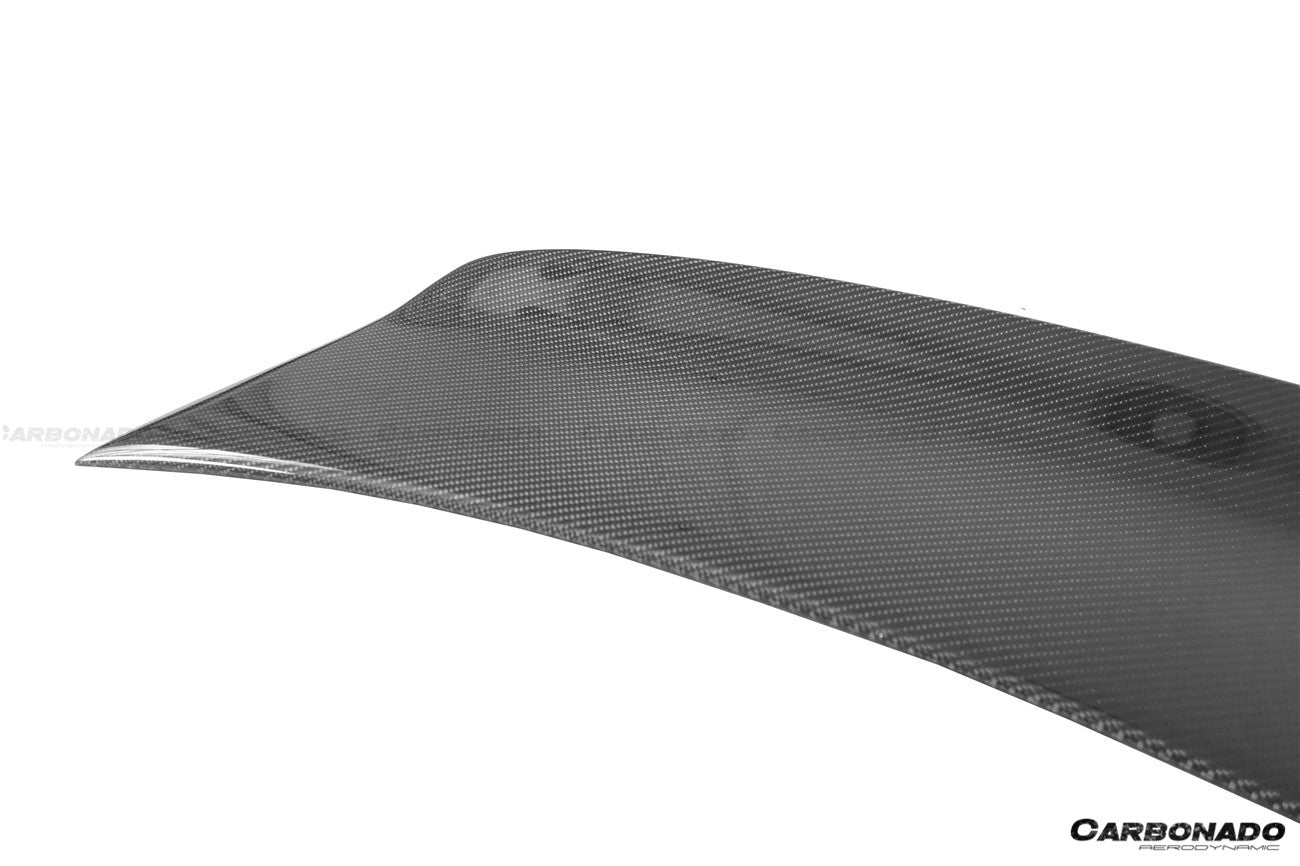 DARWINPRO - PORSCHE TAYCAN 4/4S/GTS/TURBO DRY CARBON FIBRE CABO STYLE SPOILER - Aero Carbon UK