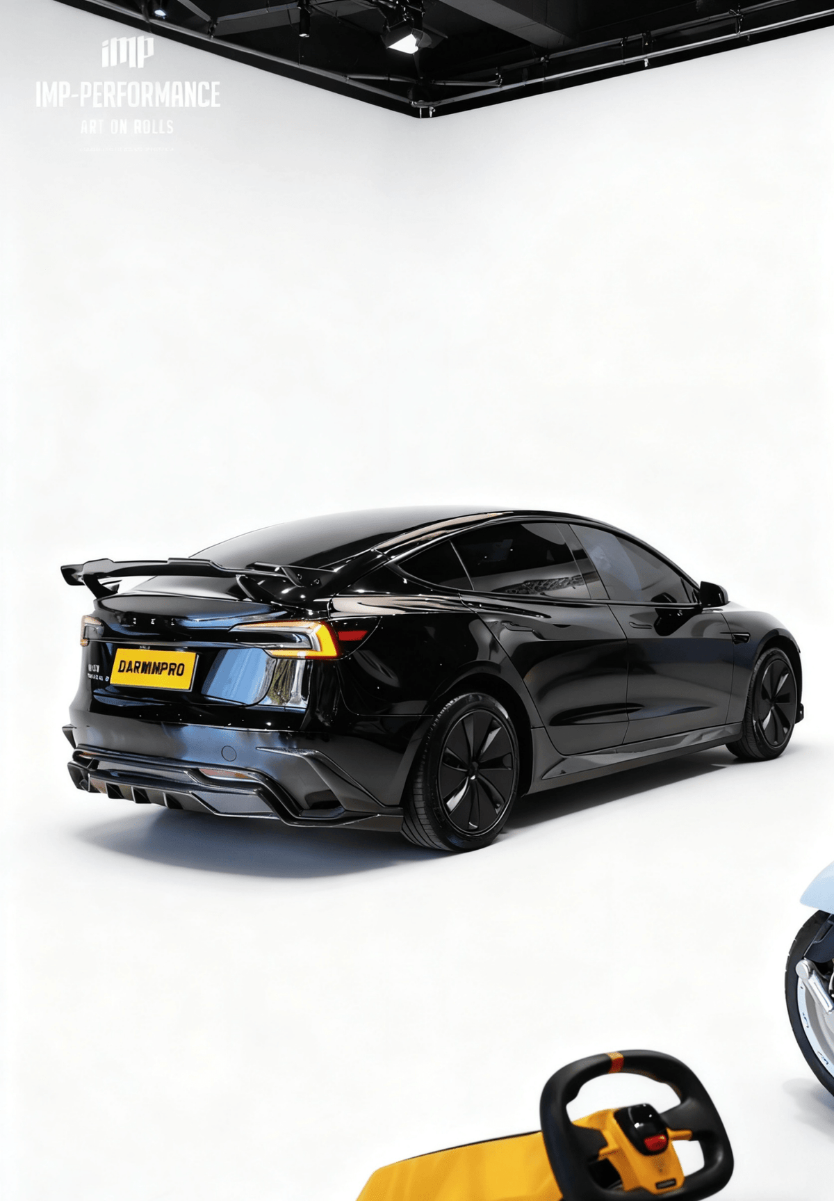 DARWINPRO - TESLA MODEL 3 HIGHLAND 2024+ DRY CARBON FIBER REAR WING SPOILER - Aero Carbon UK