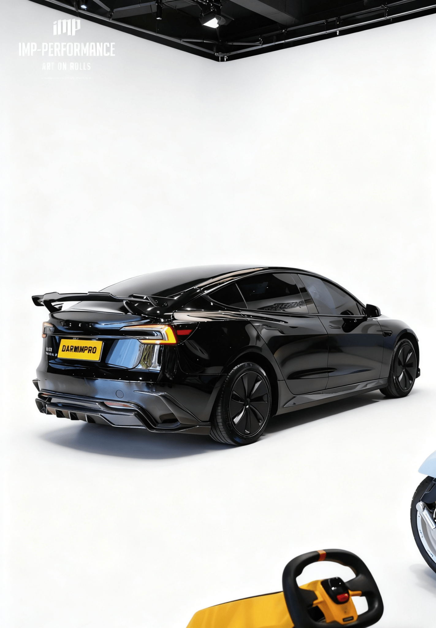 DARWINPRO - TESLA MODEL 3 HIGHLAND 2024+ DRY CARBON FIBER REAR WING SPOILER - Aero Carbon UK