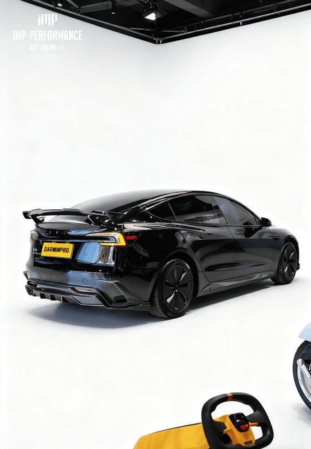 DARWINPRO - TESLA MODEL 3 HIGHLAND 2024+ DRY CARBON FIBER REAR WING SPOILER - Aero Carbon UK