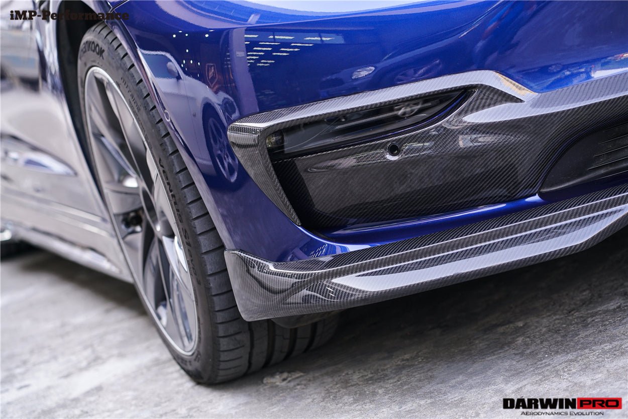 DARWINPRO - TESLA MODEL 3 IMP PERFORMANCE CARBON FIBER FRONT LIP - Aero Carbon UK