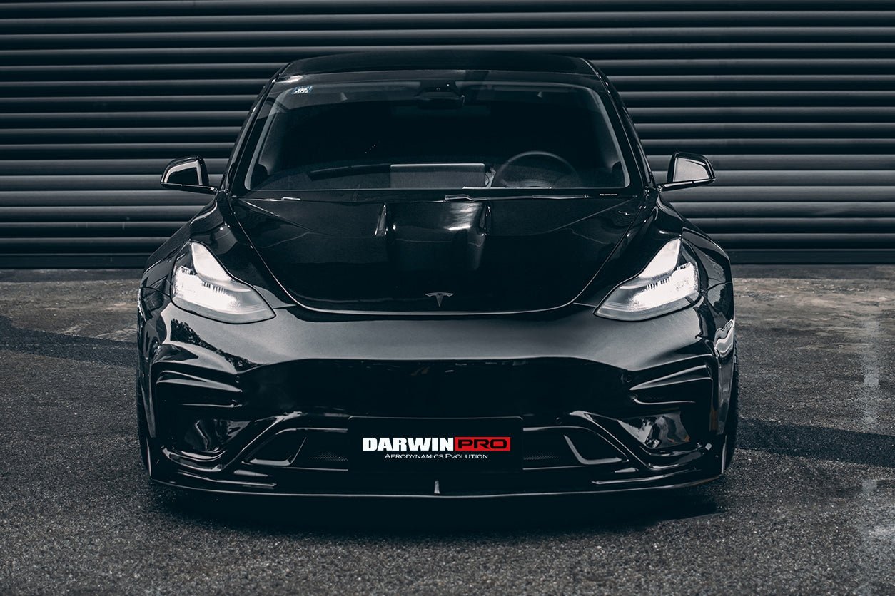 DARWINPRO - TESLA MODEL 3 IMP PERFORMANCE CARBON FIBER FULL BODY KIT - Aero Carbon UK