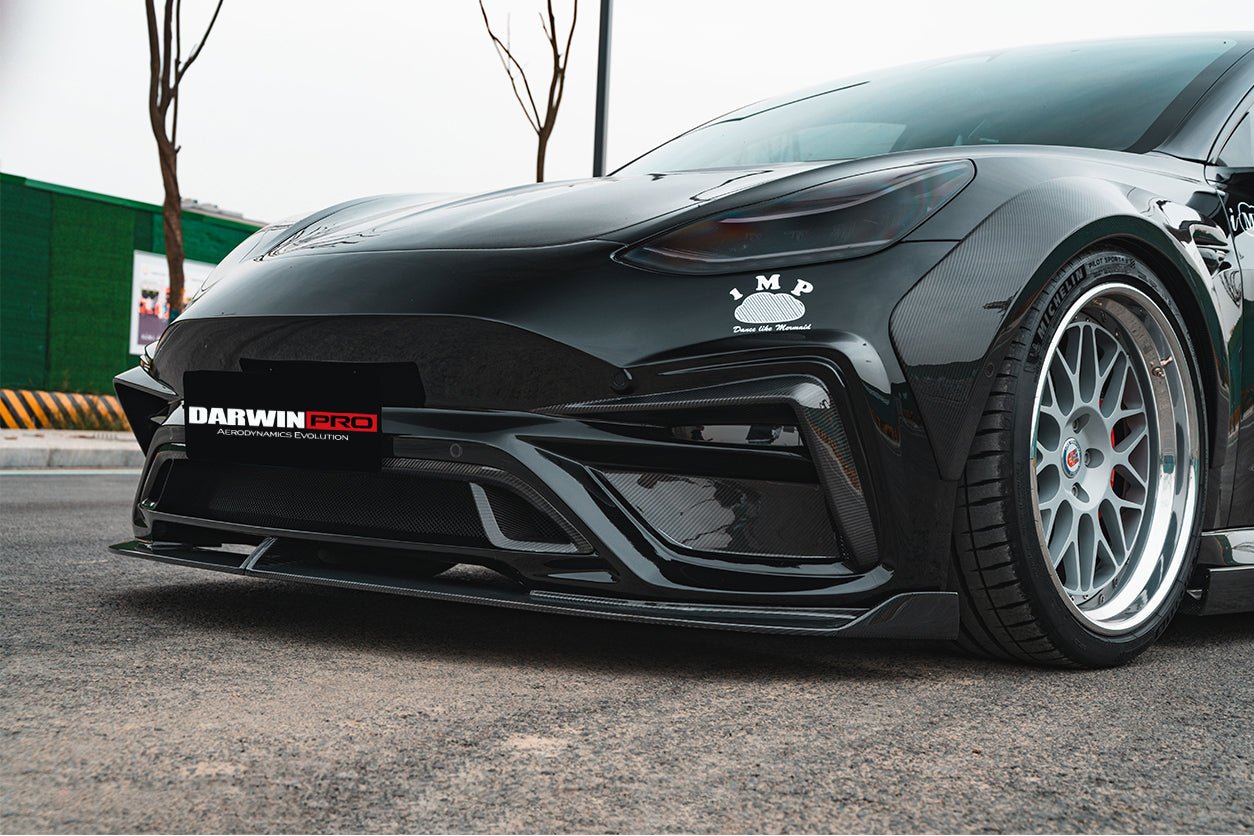 DARWINPRO - TESLA MODEL 3 IMP PERFORMANCE CARBON FIBER FULL BODY KIT - Aero Carbon UK