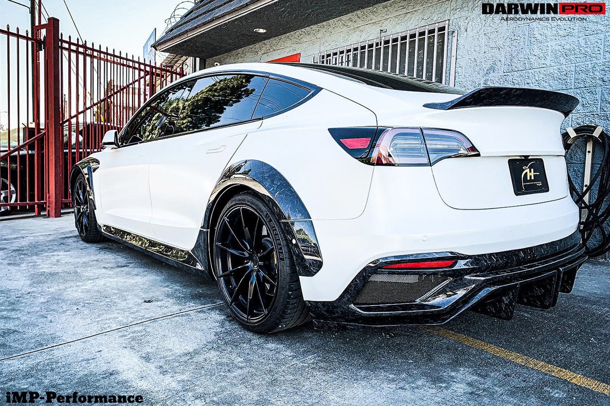 DARWINPRO - TESLA MODEL 3 IMP PERFORMANCE CARBON FIBER FULL BODY KIT - Aero Carbon UK