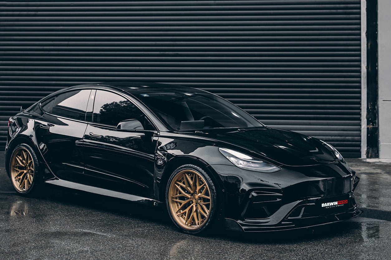 DARWINPRO - TESLA MODEL 3 IMP PERFORMANCE CARBON FIBER FULL BODY KIT - Aero Carbon UK