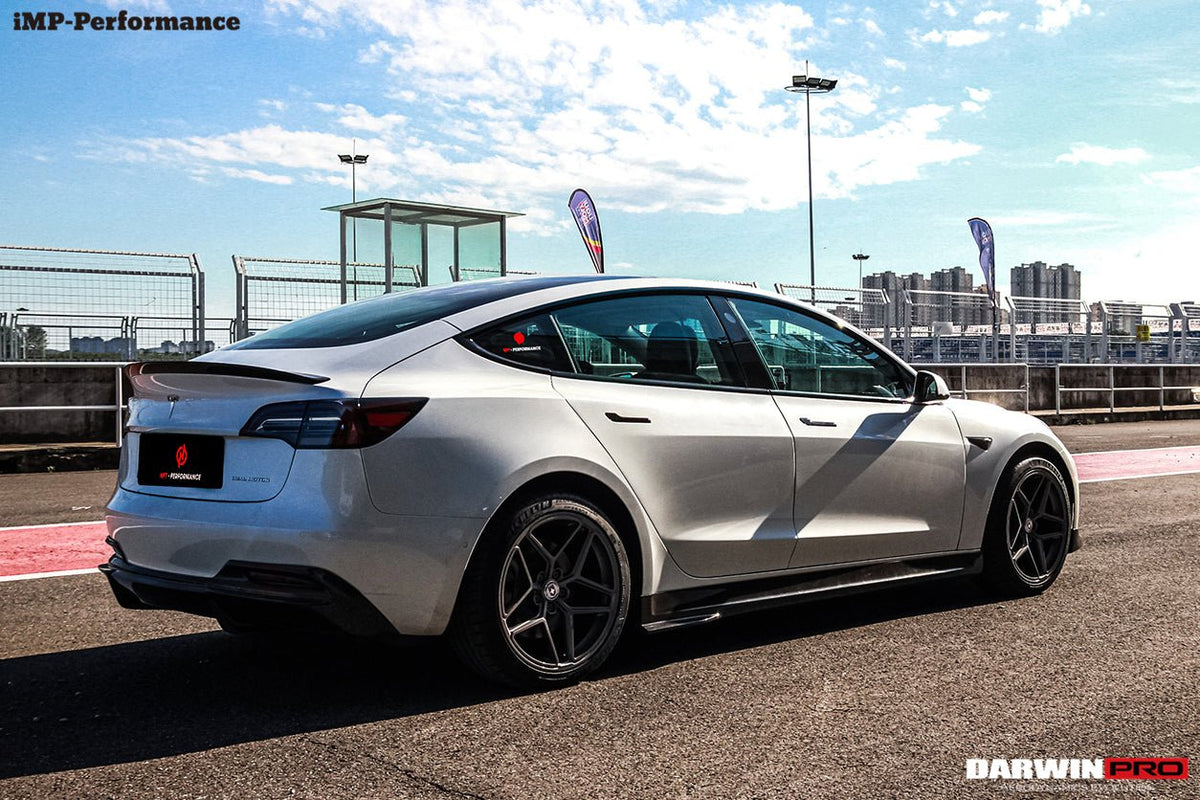 DARWINPRO - TESLA MODEL 3 IMP PERFORMANCE CARBON FIBER REAR DIFFUSER - Aero Carbon UK