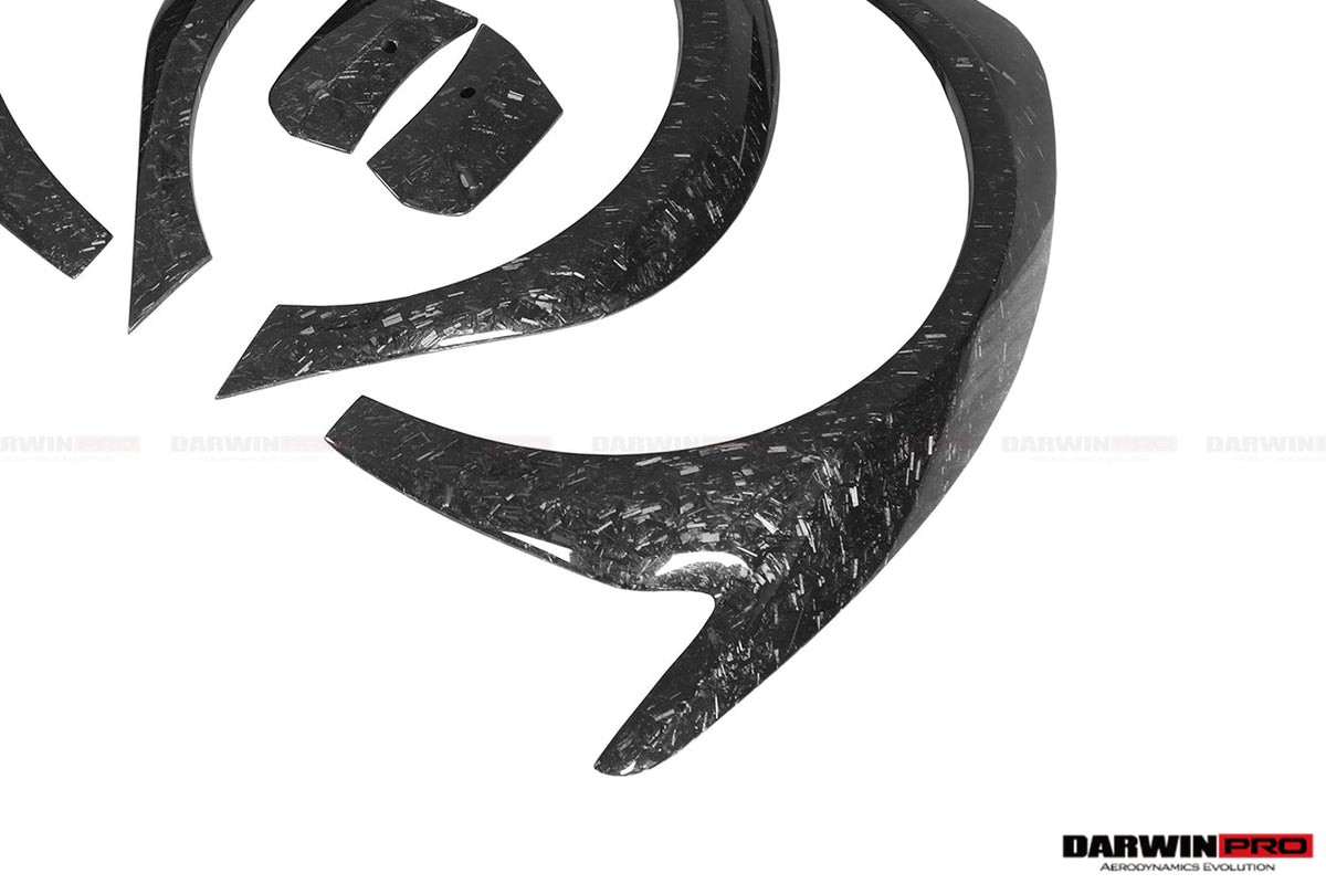 DARWINPRO - TESLA MODEL 3 IMP PERFORMANCE CARBON FIBER WIDE FENDER FLARES - Aero Carbon UK