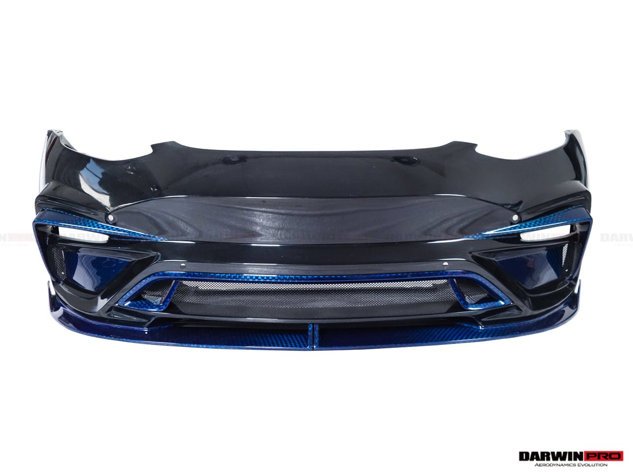 DARWINPRO - TESLA MODEL 3 IMP PERFORMANCE PARTIAL CARBON FIBER FRONT BUMPER - Aero Carbon UK